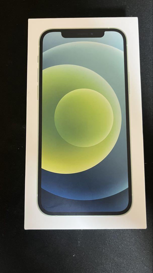 Apple iPhone 12 ミントグリーン 本体 充電ケーブル付き