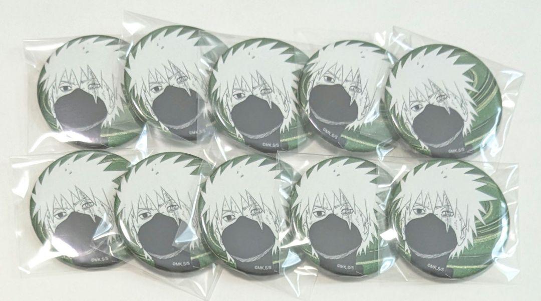 NARUTO缶バッジ　EMOTIONSはたけカカシ　25周年　ジャンショ 10点