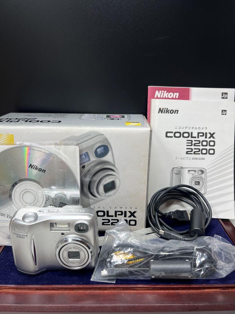【動作確認済】Nikon  COOLPIX E 2200 デジタルカメラ