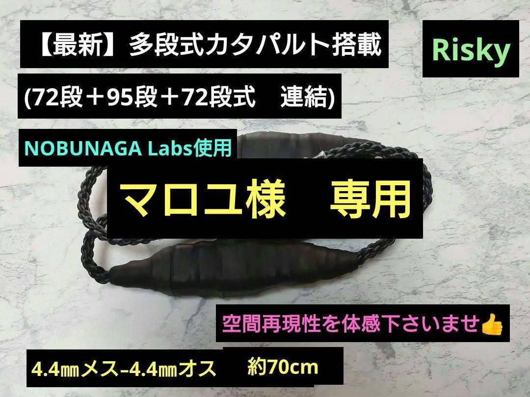 【最新】多段式(72段＋95段＋72段)　4.4㍉メス-4.4㍉オス　70cm