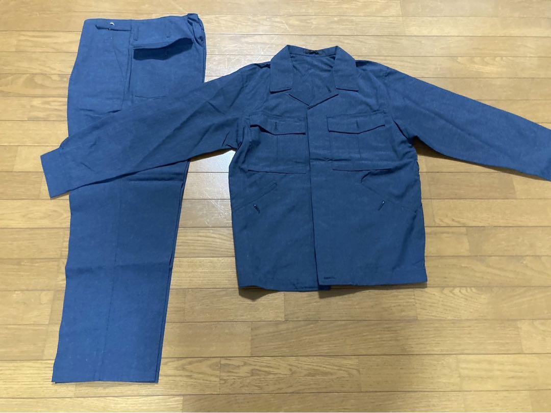 【赤タグ】旧国鉄制服 ナッパ服　セットアップ　並2号 弘済被服 帝人製　作業服