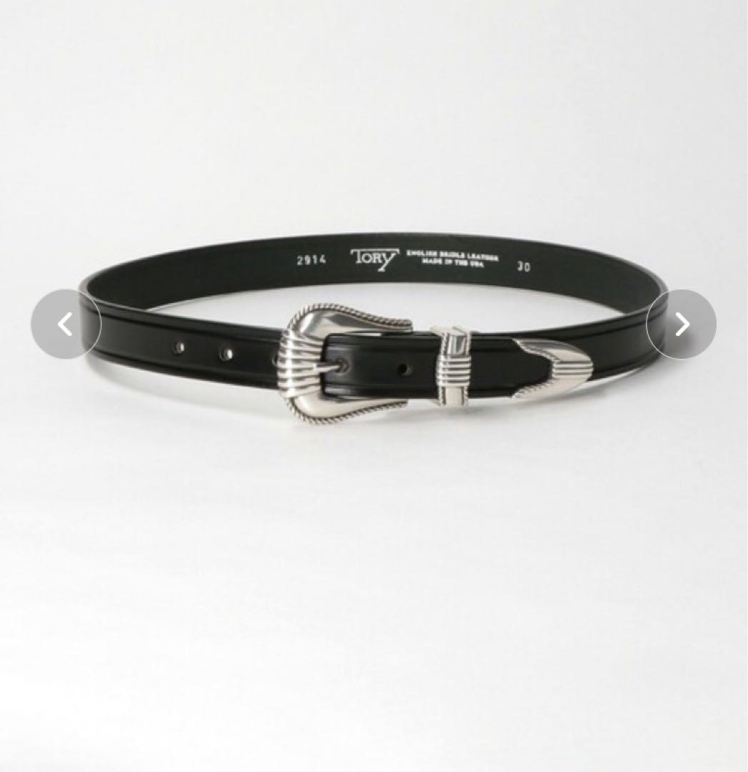 ＜TORY LEATHER＞ CREASED BELT/ベルト