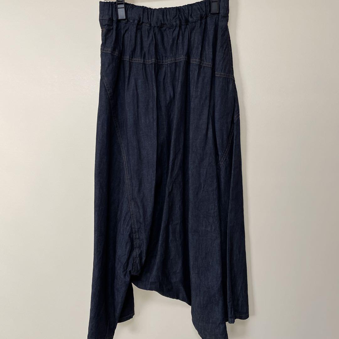 gomme 6ozデニム　チェンジサルエルパンツ