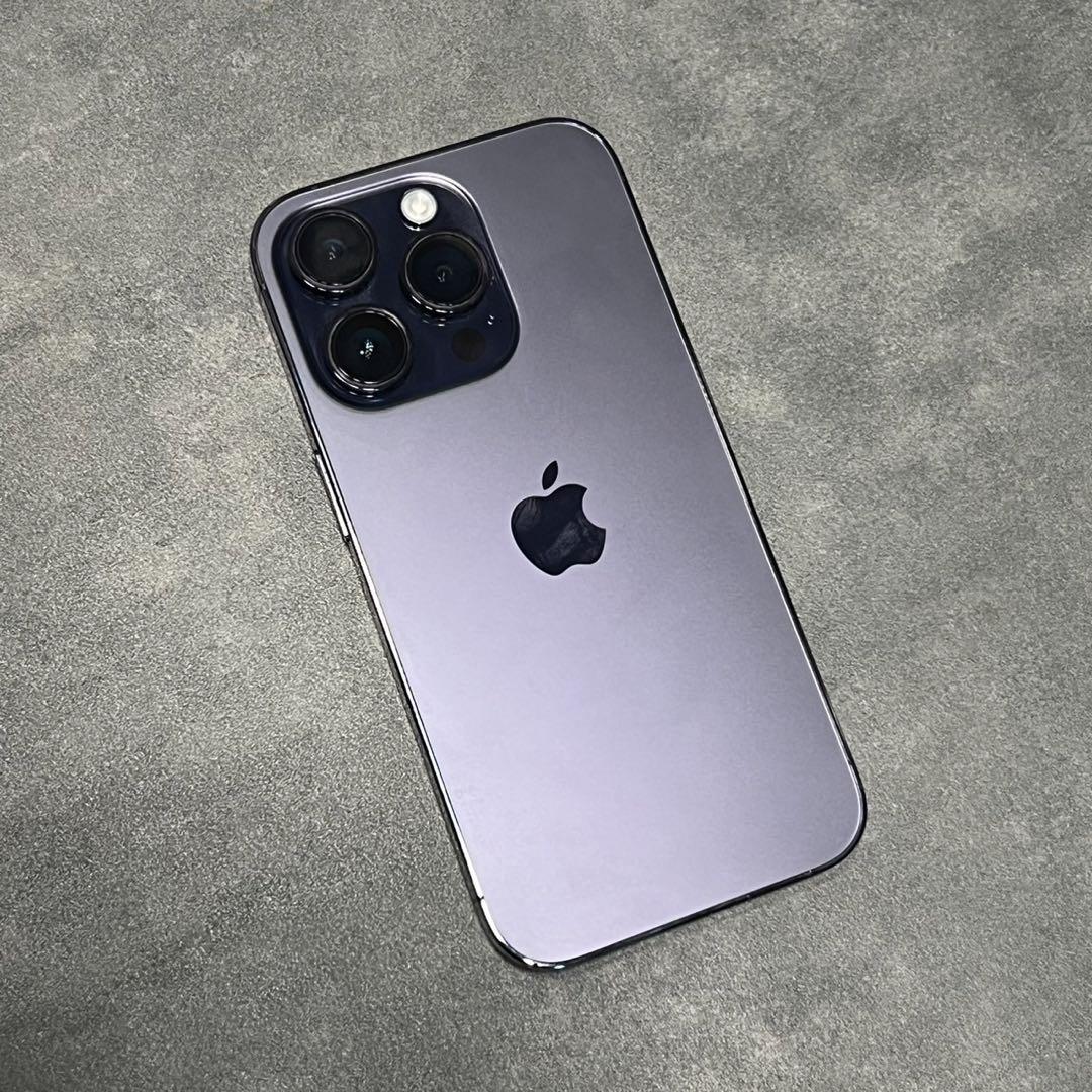 [SIMフリー]iPhone14Pro 256GBパープル[付属品完備]