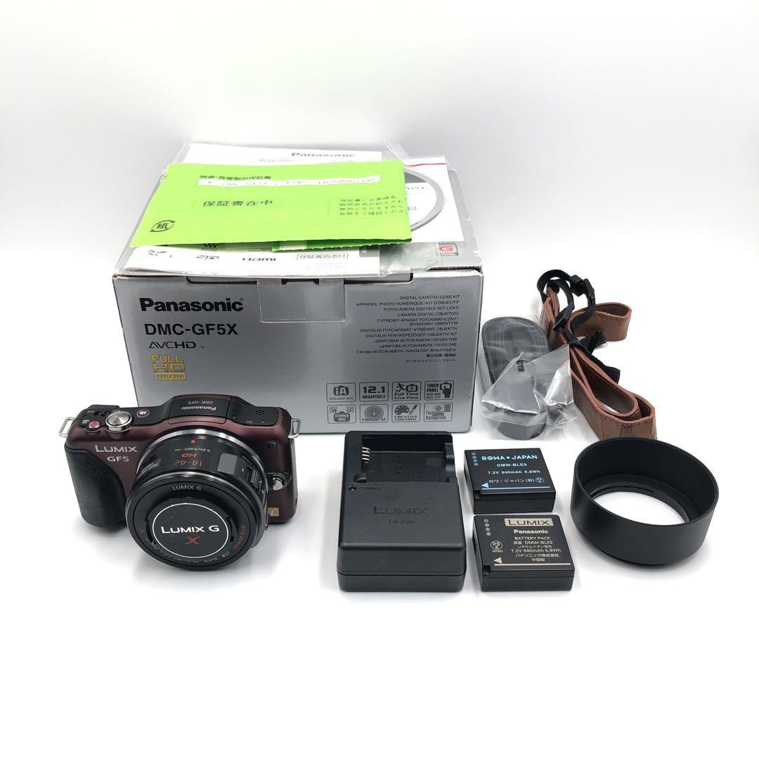 Panasonic DMC-GF5X-T標準レンズセット ミラーレス一眼レフ