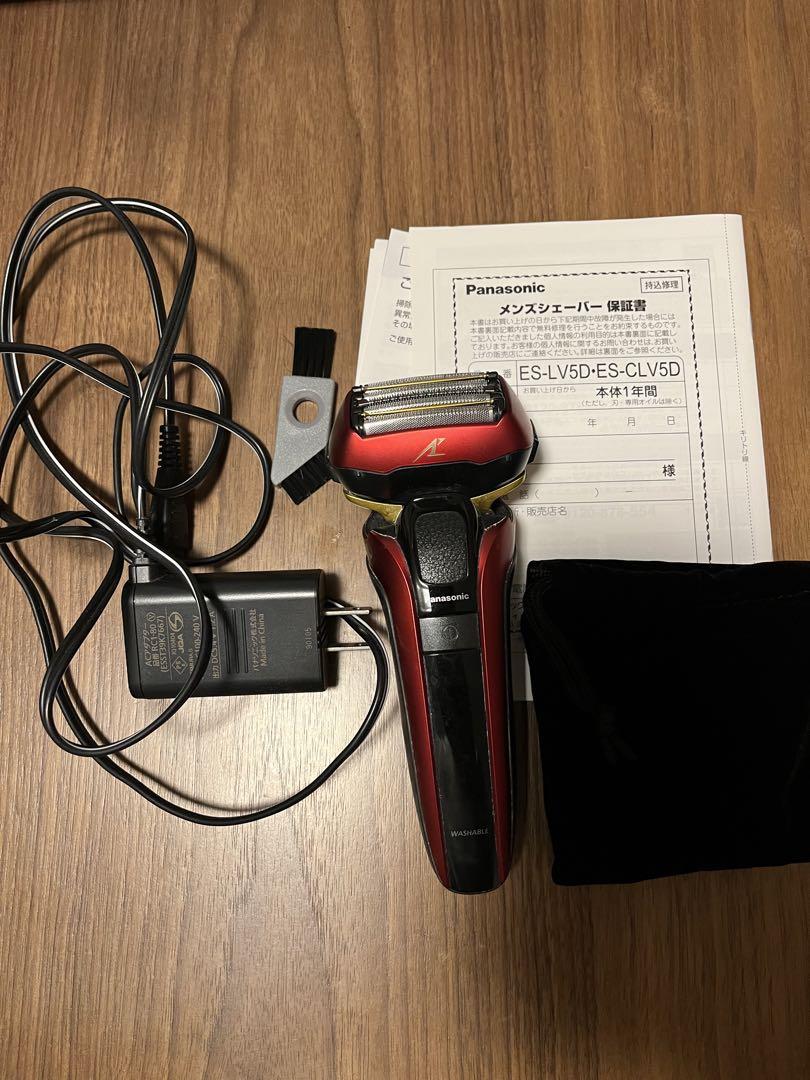 パナソニック　ラムダッシュ　メンズ電気シェーバー　5枚刃　ES-LV5D