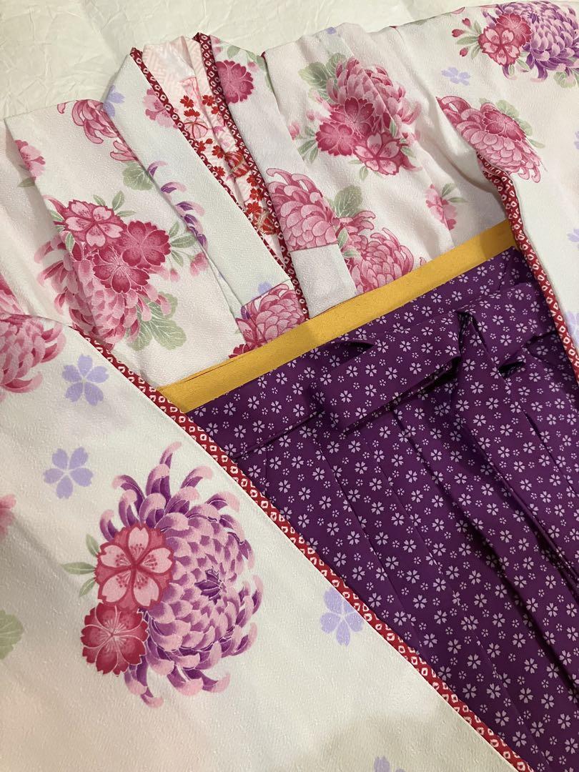 JAPAN STYLE  七歳　７歳　着物　袴セット　七五三　卒園式　雛祭り