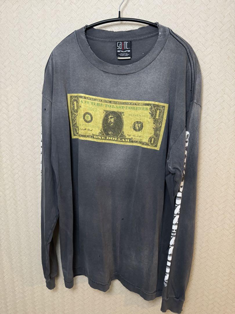 最終値下げSM-A22-0000-083/KMR_LS TEE/ $/BLACK