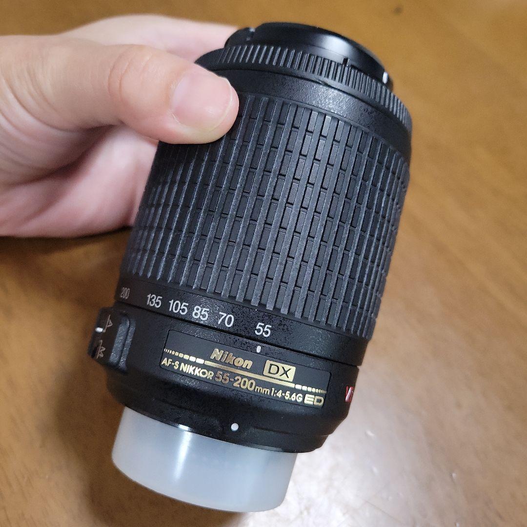 ニコン Nikon AF-S 55-200m☆望遠レンズ