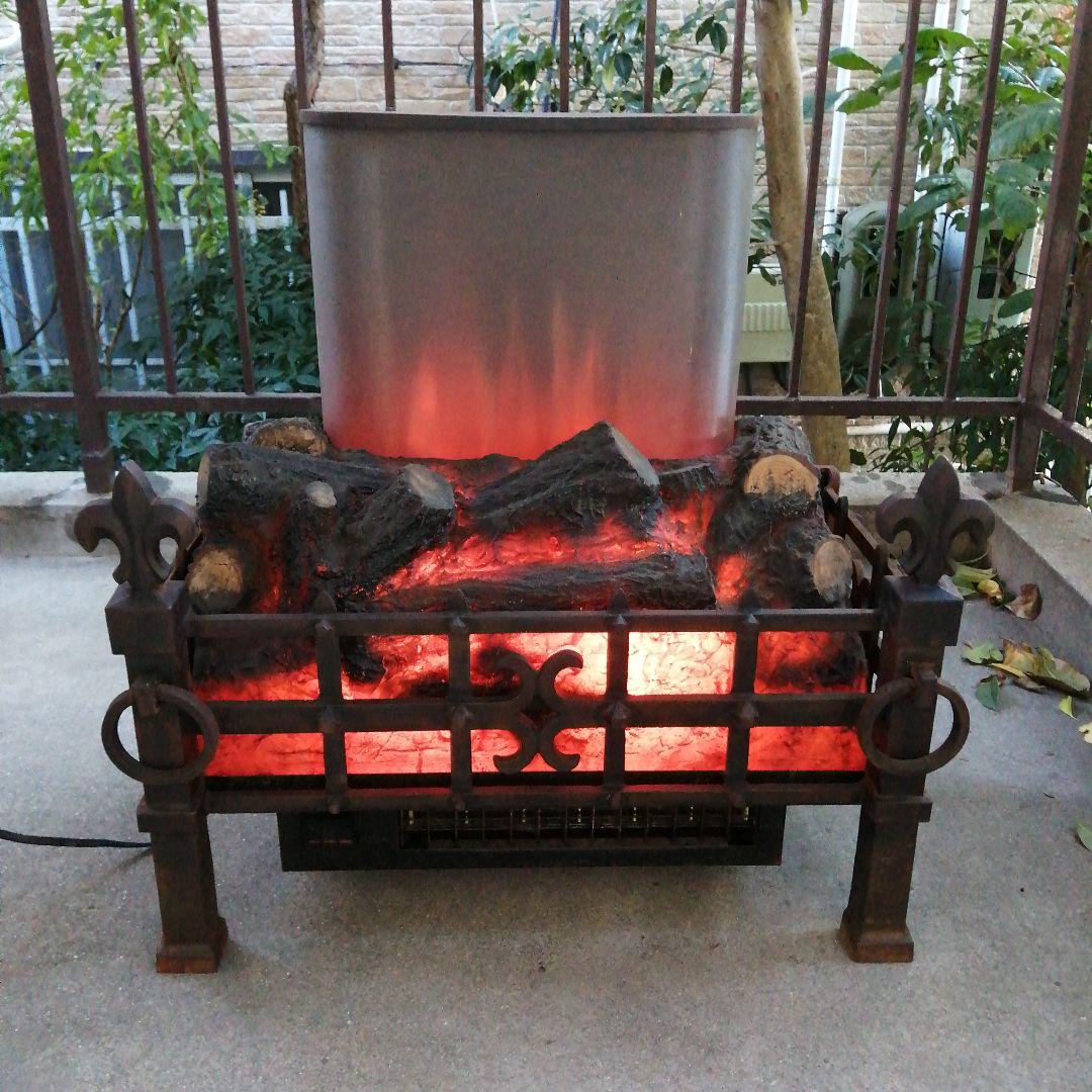 RADIATION SUNHOUSE 薪ストーブ型　温風ヒーター　イギリス製