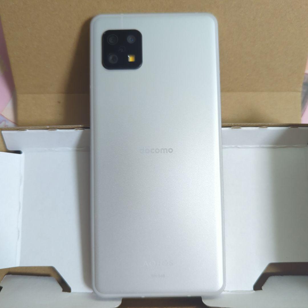 AQUOS sense6 SH-54B シルバー スマホ本体のみ