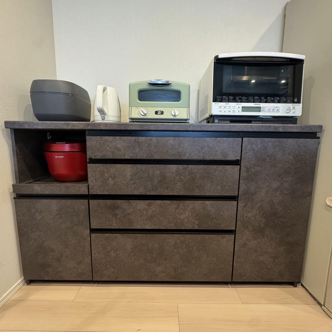 【美品】パモウナ　食器棚  大塚家具