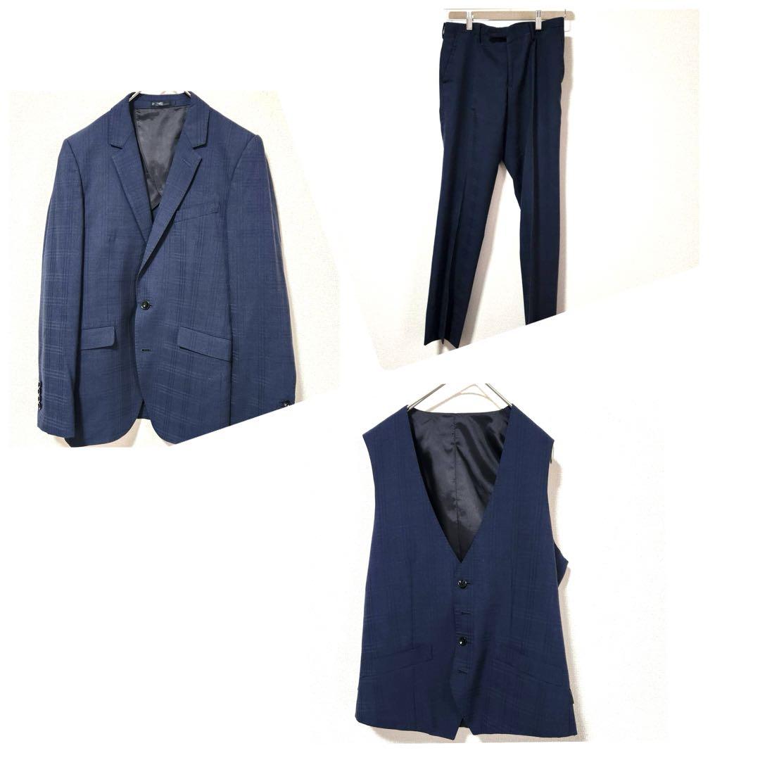 【SUIT SELECT】　美品！セレモニー　セットアップ　スーツ　Y4 ベスト