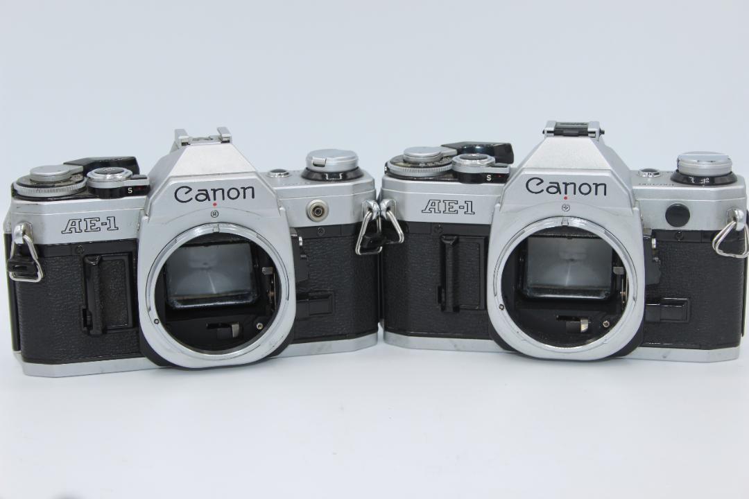 キャノン canon AE-1 フィルムカメラ 2台セット 動作品