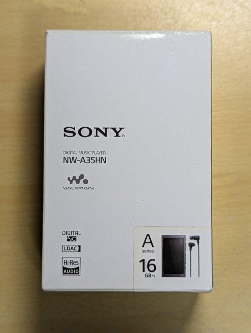 SONY NW-A35HN デジタルオーディオプレーヤー 16GB