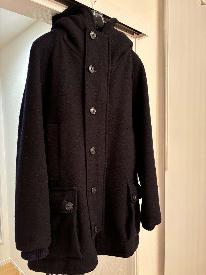 eelメルトンフーデッドコート オーロラマンコート