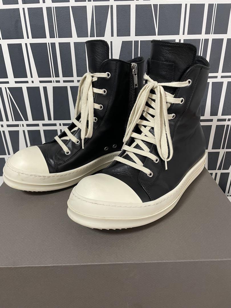 【RickOwens SNEAKERSリックオウエンス ラモーンズ 43】