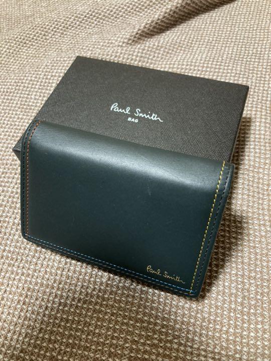 ポールスミス　牛革　名刺入