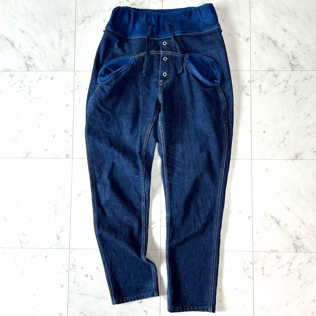 キャピタル　KAPITAL　11.5ozデニム サルエルヌーベルパンツ　S