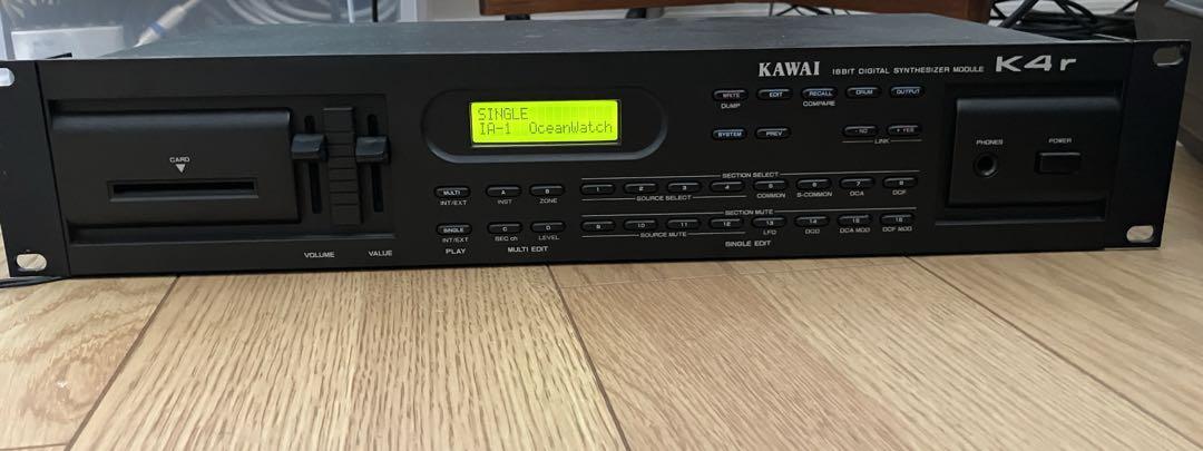 KAWAI K4r ラック　音源モジュール　シンセ