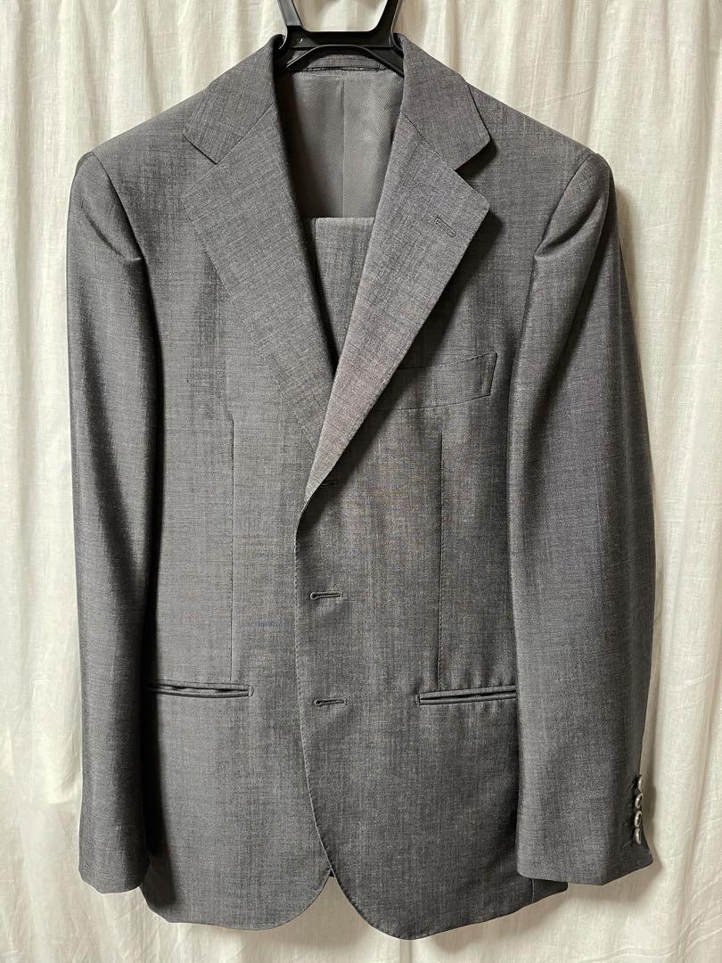 ソブリン　スーツ　ウール　モヘア