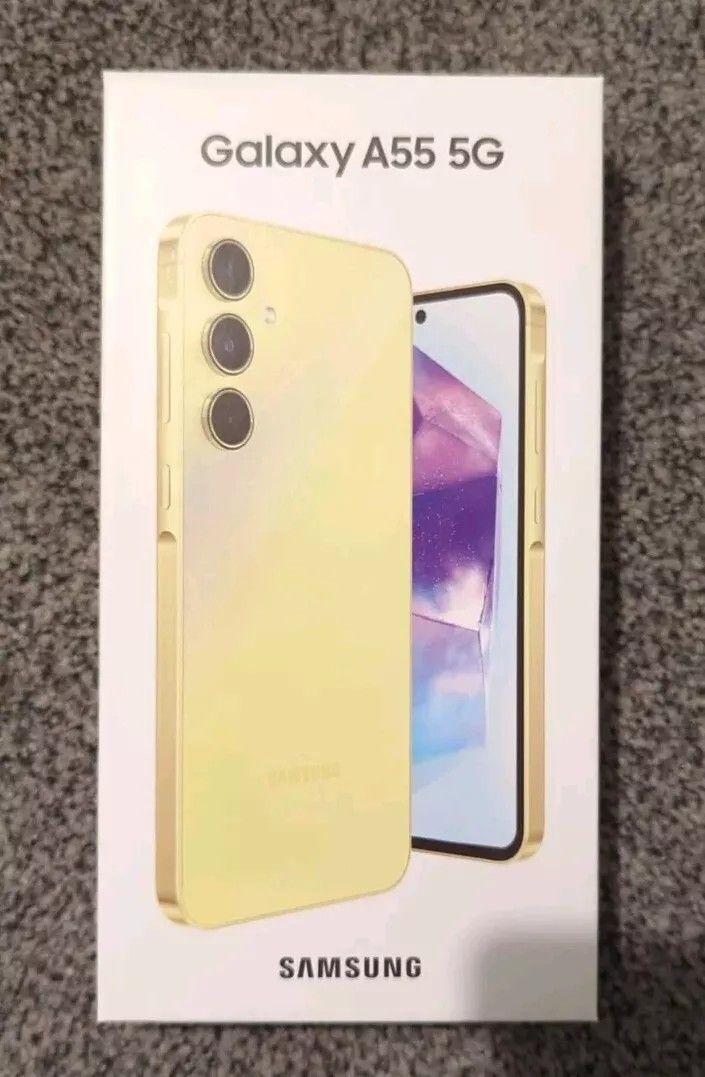 【新品未開封】Galaxy A55 5G 8/128 レモン SIMフリー