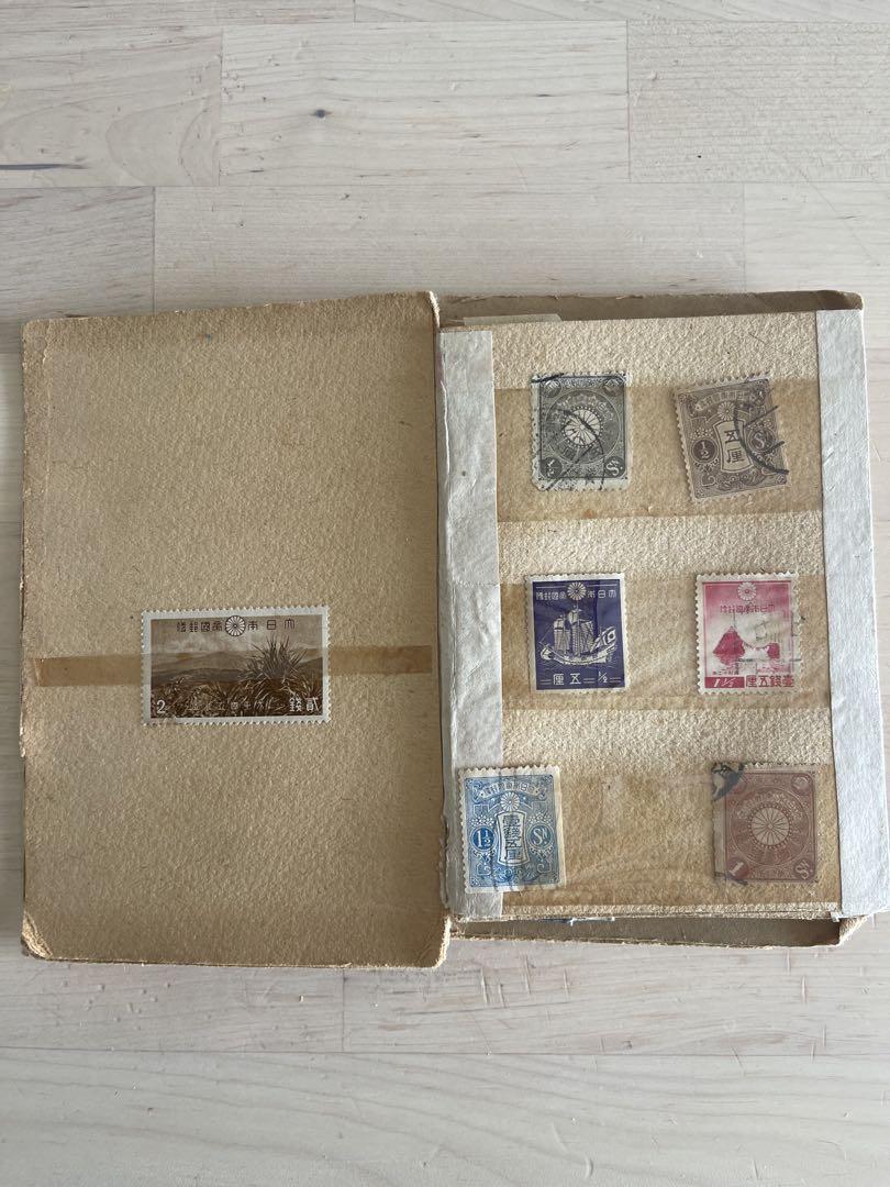 使用済切手コレクション アルバム付き