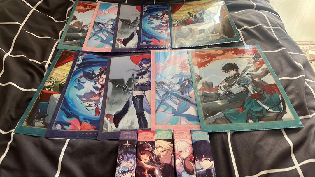 崩壊　スターレイル　ミニポスター、　クリアファイル全種類セット