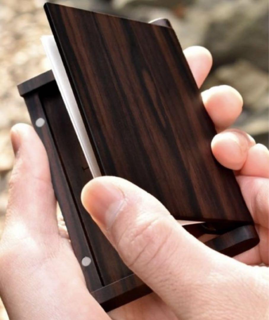 Hacoa CardCase Ebony ハコア 名刺入れ