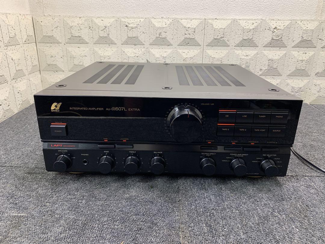 ジャンク サンスイ AU-a607L EXTRA ブラック プリメインアンプ
