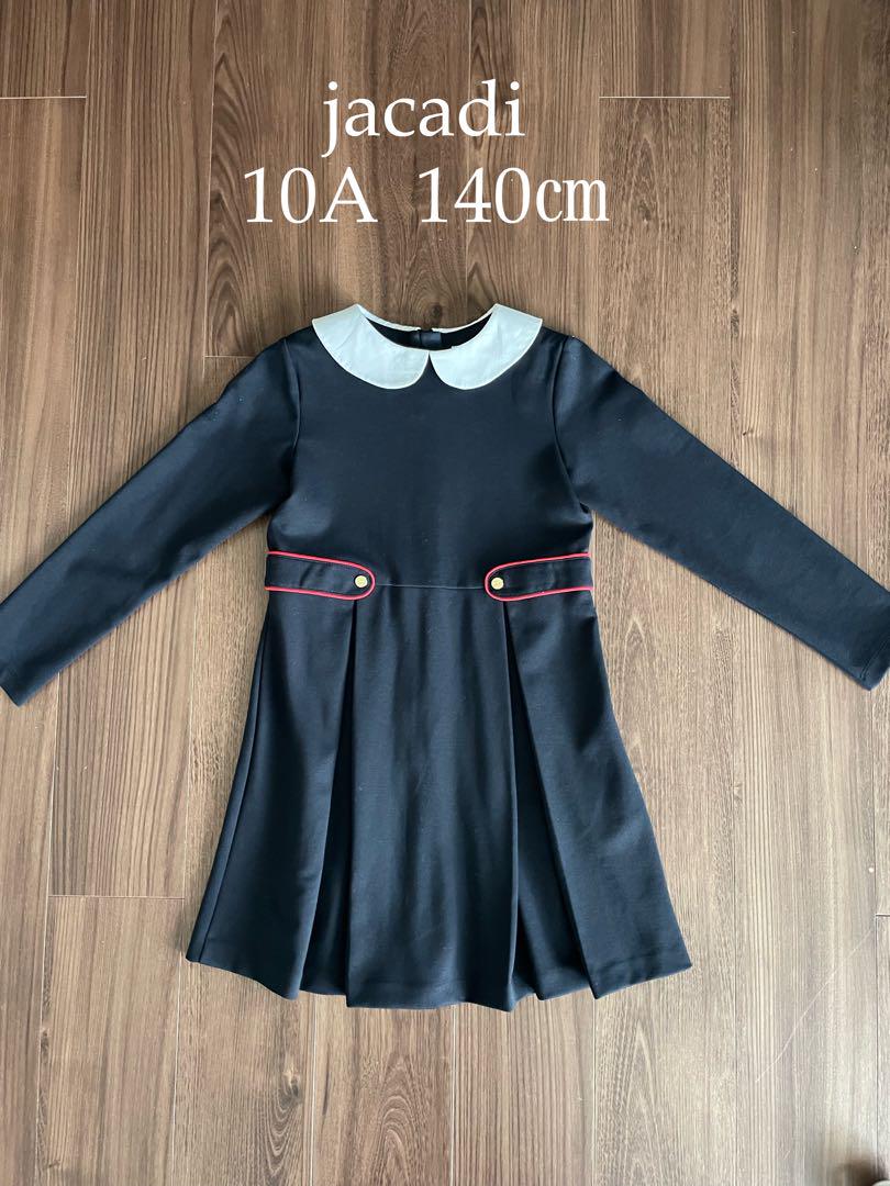 ジャカディ　jacadi フォーマルワンピース　ネイビー　10A 140㎝