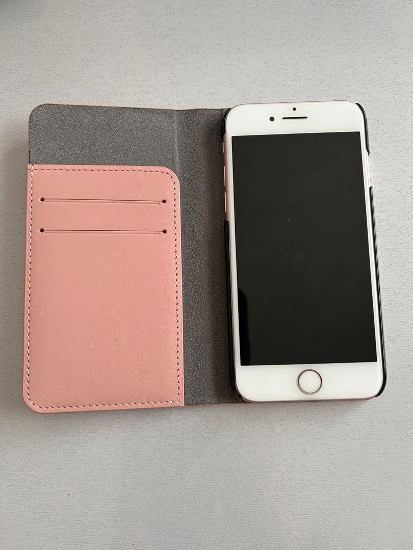 iPhone7 手帳型ケース付き