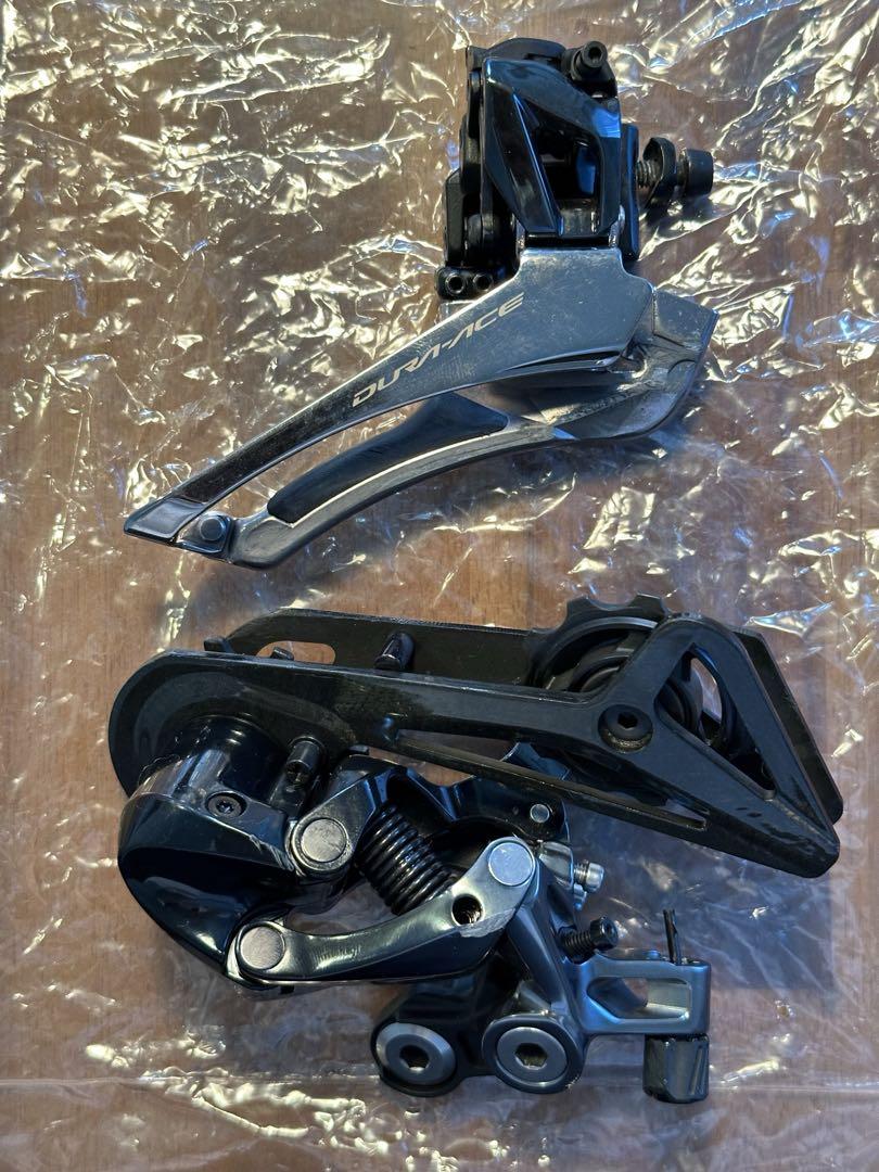 SHIMANO R9100 フロントディレーラー リアディレーラー セット