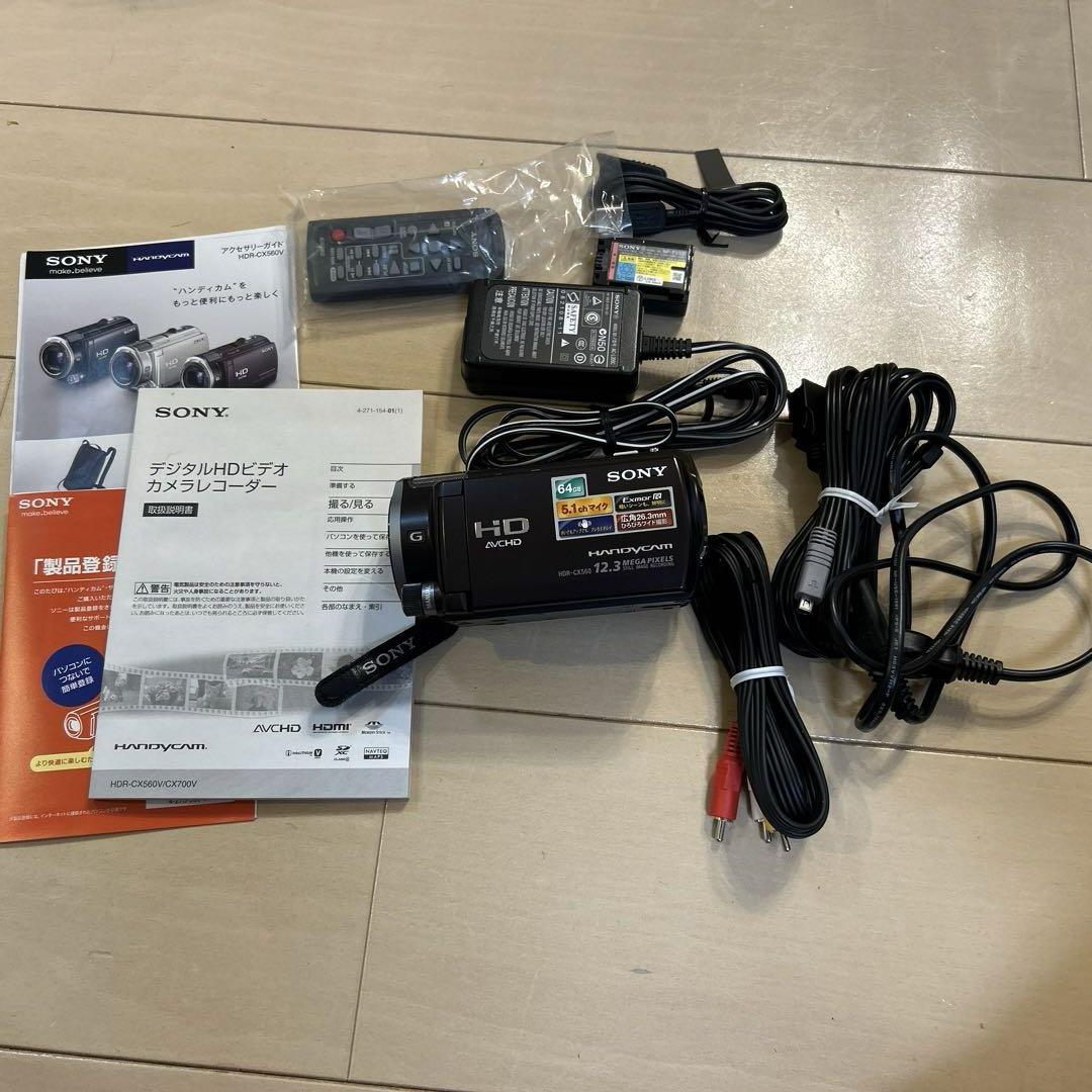 lovecassette01様☆SONY HDR-CX560V ビデオカメラ