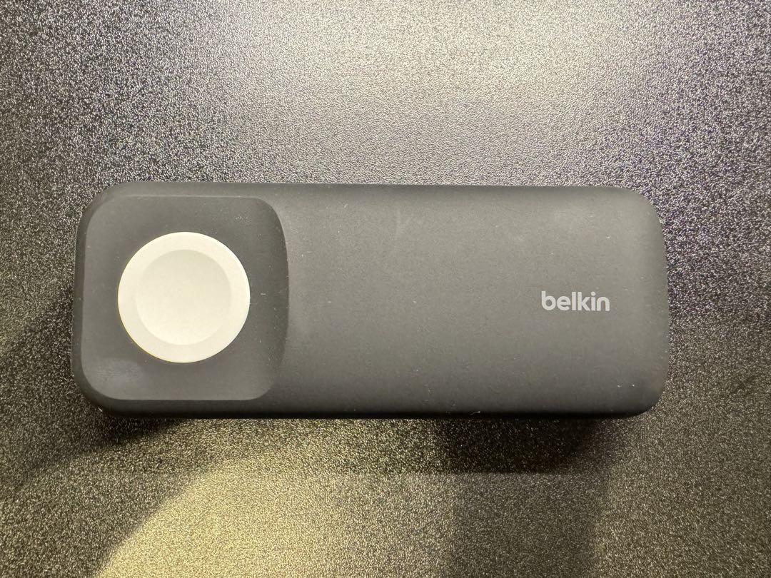 【美品】Belkin 2-in-1 急速充電モバイルバッテリー　10000mAh