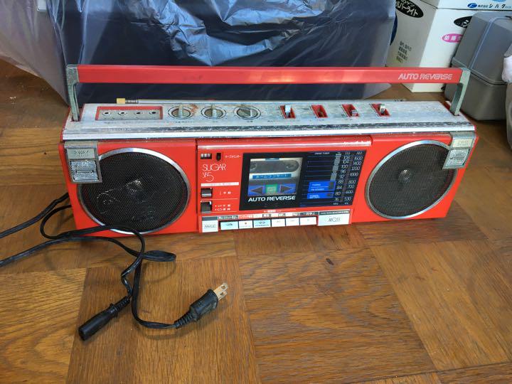 東芝　sugar sf5  ラジカセ　ジャンク　送料込み