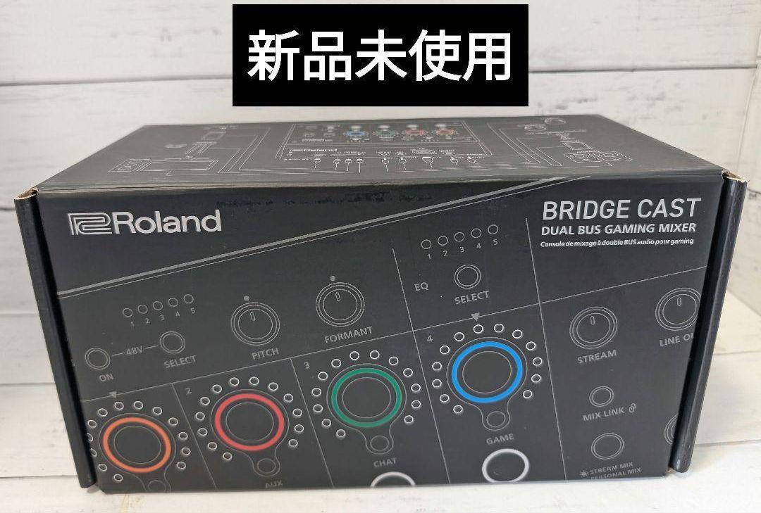 未使用品　Roland BRIDGE CAST デュアルバスゲーミングミキサー