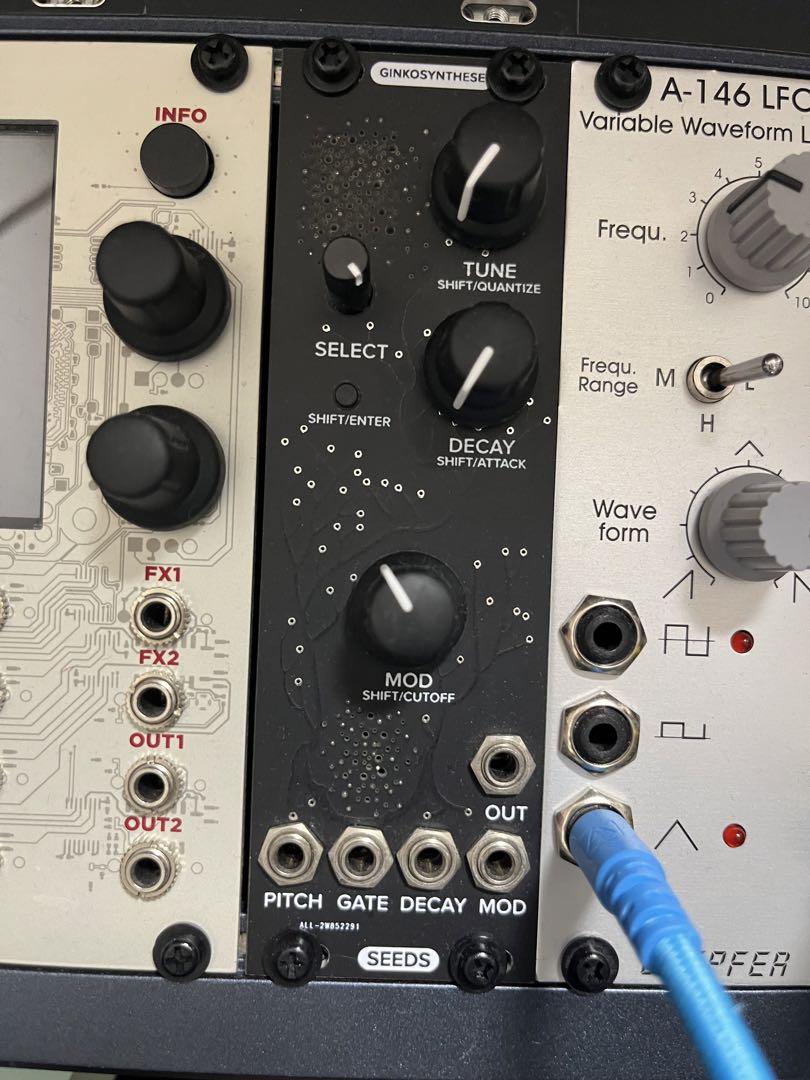 ginkosynthese seeds モジュラーシンセ　オシレーター