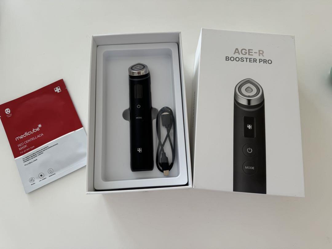 【美品！おまけ付き】AGE-R BOOSTER PRO 美顔器