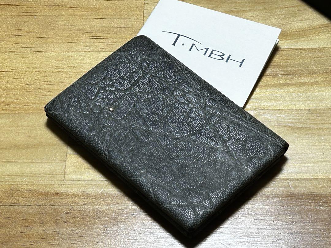 T.MBH 象革　カードケース　名刺入れ　エレファント