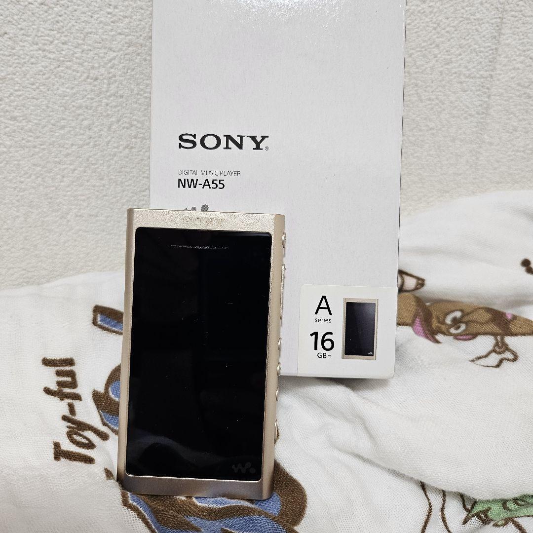 ソニーウォークマン NW-A55 ゴールド