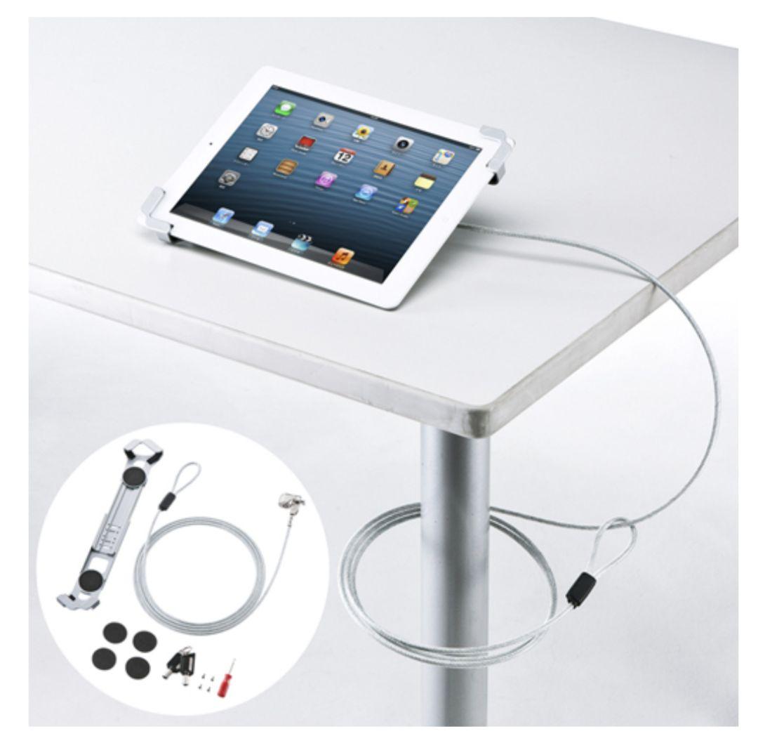 タブレット汎用セキュリティ10インチ対応 シルバー SLE-23STB10SV