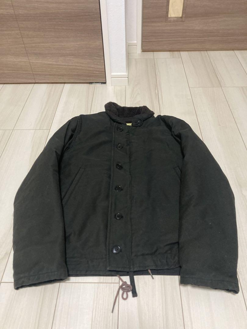 バズリクソンズ ウィリアムギブソン N-1 デッキジャケット ブラック