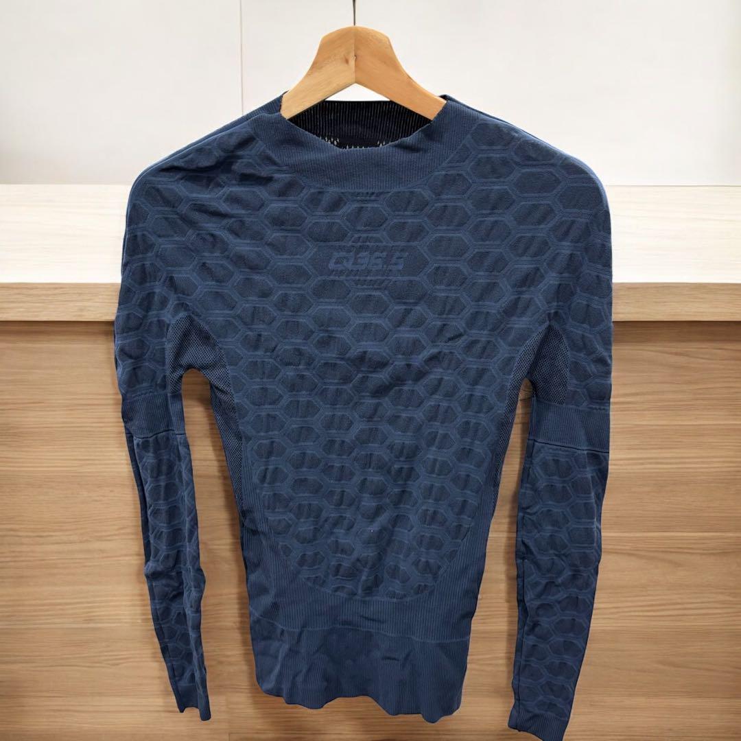 Q36.5ベースレイヤー3 ロングスリーブ ネイビー L-XL