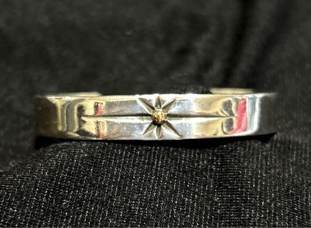 BIG HAND シルバー バングル 92