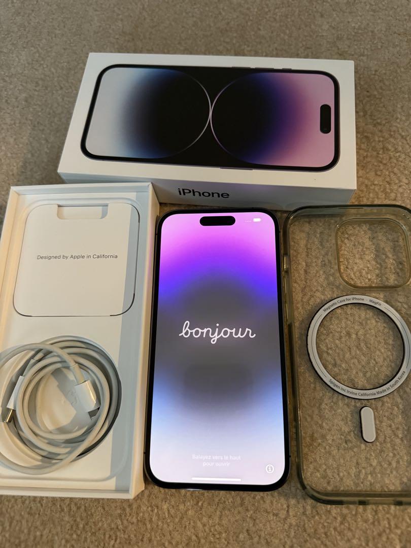 【美品】Apple iPhone 14 Pro 本体 256GB SIMフリー