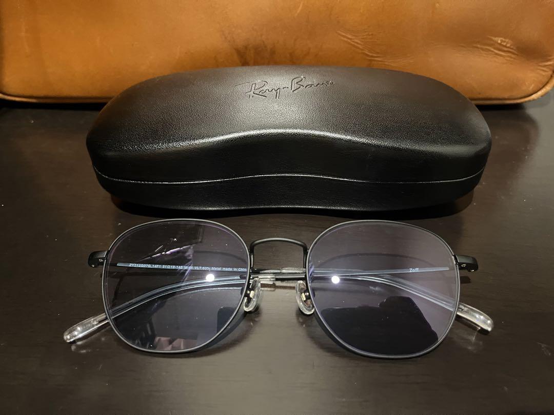 【美品】Zoff サングラス ZY212G07_14F1 ブルー