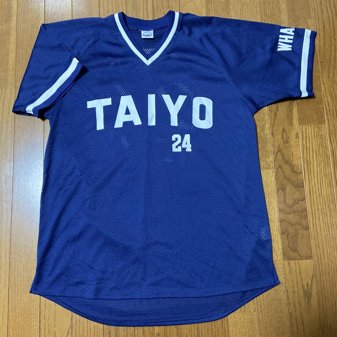 レア　横浜DeNAベイスターズ　復刻ユニフォーム　24番　遠藤投手　フリー　古着