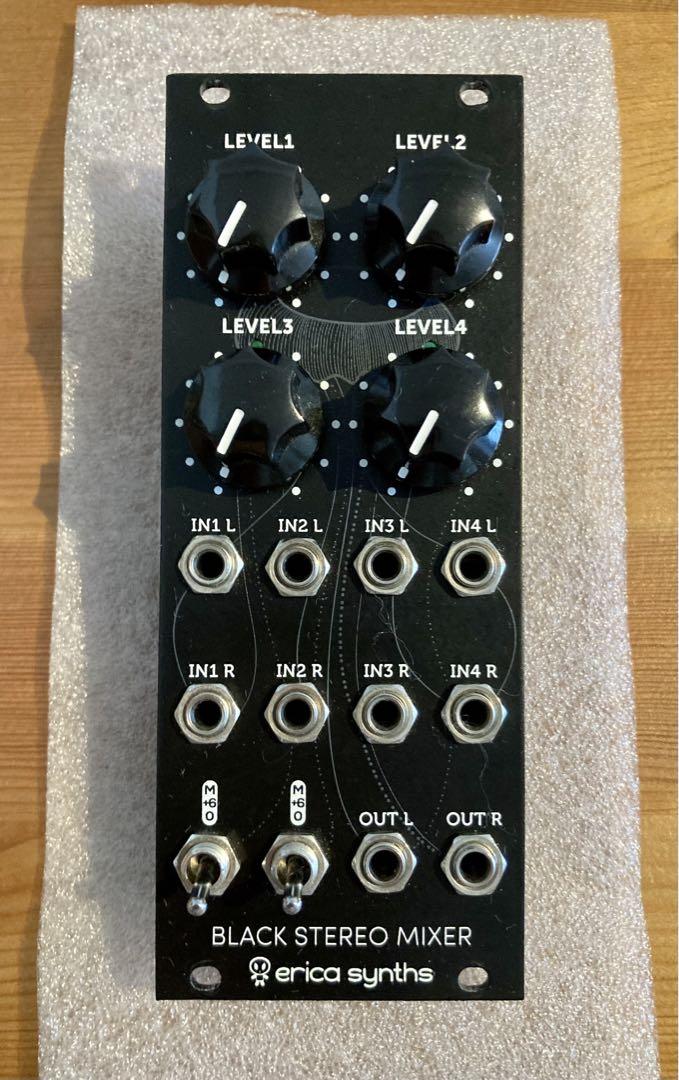 Erica Synth Stereo Mixer モジュラーシンセ ユーロラック