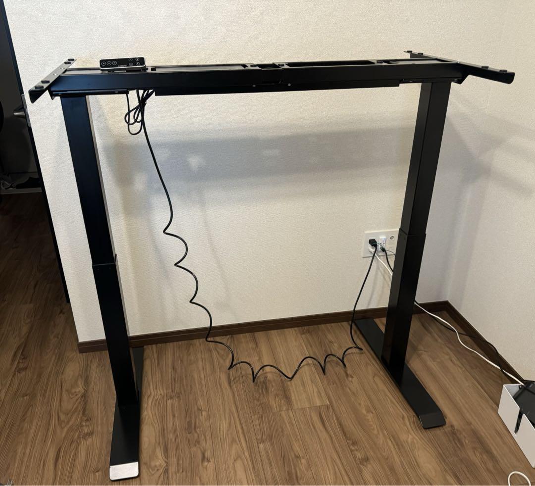 電動昇降デスク FLEXISPOT EJ2B ブラック 脚のみ